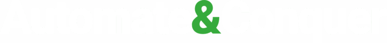 Automate & Conquer Logo